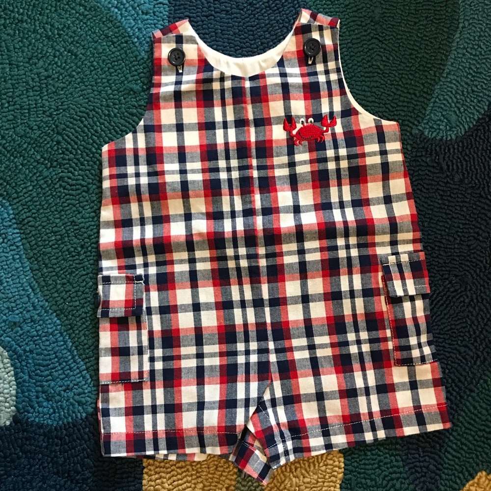 Nursery Rhyme Crab Romper